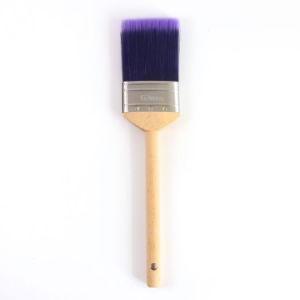 2020 Hot Sale Purple Bristle Brush Wire with Long Wooden Handle Paint Brush