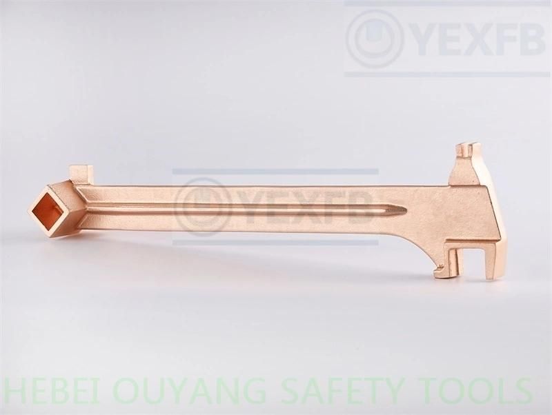 Non-Sparking Oil Gas Safety Bung Wrench/Spanner, 385 mm, Atex