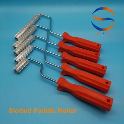 Slotted Paddle Wheel Rollers for FRP Fibreglass Glassfiber Laminating