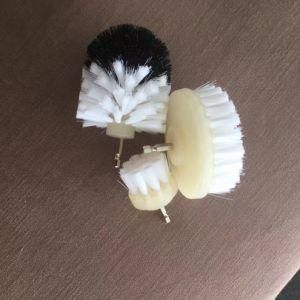 White Disc Nylon Brush Drill Set for Cleaning