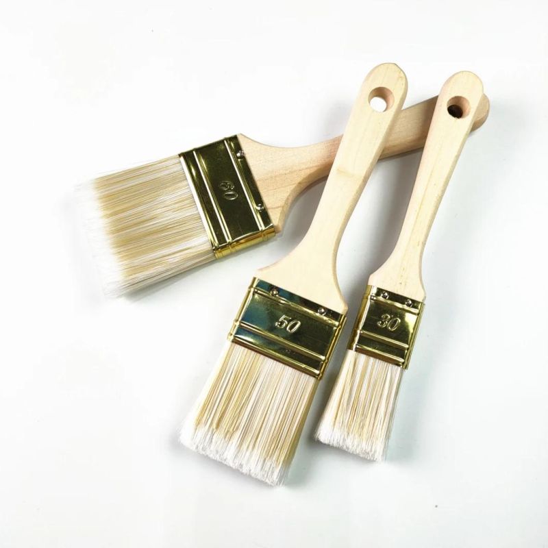Professional Which Quality Good Wooden Handle Paint Brush