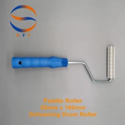 Customized Aluminum Defoaming Drum Rollers Paint Roller Brushes