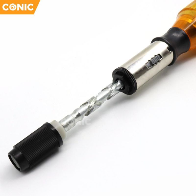 260mm Automatic Spiral Ratchet Screwdriver Including 5 Bits