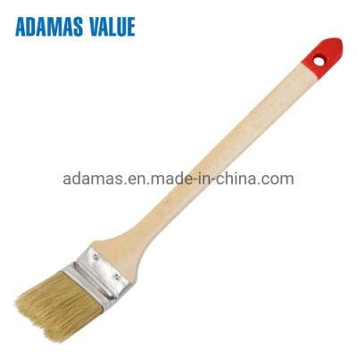 Radiator Paint Brush with Long Wood Handle 31732 Hardware Tool