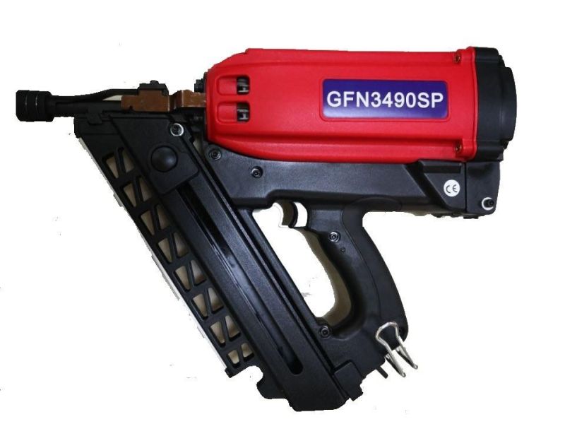 Gas Framing Nailer Gfn 3490 for 34degree Paper Strip Nails