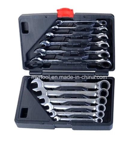 12PCS Professional Gear Wrench Tool Box Set (FY1012B1)