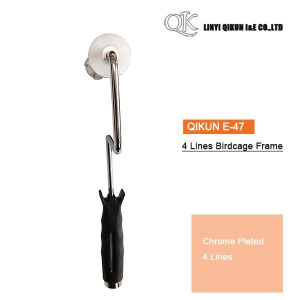 E-47 American Type 4 Lines Birdcage Paint Roller Frame Hardware Painting Hand Tools
