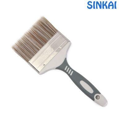 Flat Brush Pure Pig Bristles, Paint Brush Plastic Handle, Bristle Brush&#160;