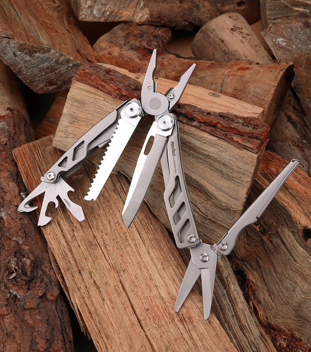 Nextool 16 Functions Pocket Pliers Multitool with Camping Knife