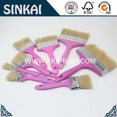 High Quality Paint/Painting Brush with Plastic Handle in Rich Color