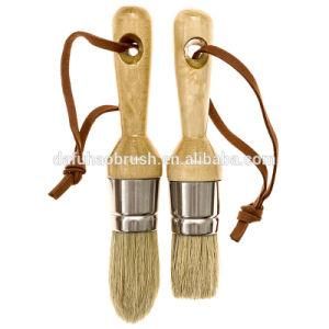 Chalk Paint Stencil Brush/Wooden Handle Wax Paint Brush