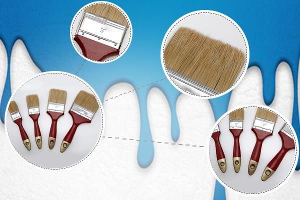 Hot Sale Bristle Paint Brush Pig Hair Brush
