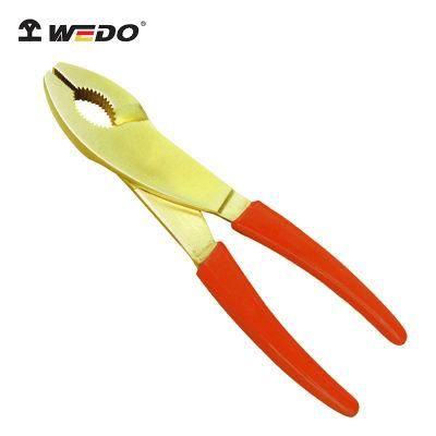 WEDO 8&quot; Non-Sparking Gas Pliers Aluminium Bronze Spark-Free Safety Pliers