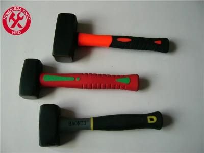 British Type Stoning Hammer with Fiberglass Handle