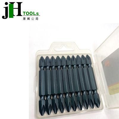 Professional Free Sample pH2 Screwdriver Bit Super Grade Double End Screwdriver Bit for Electric Cordless Drill