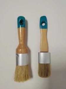 Paint Brush, Brush, Steel Ferrule Paint Brush Wooden Handle Bristle Painting Brush