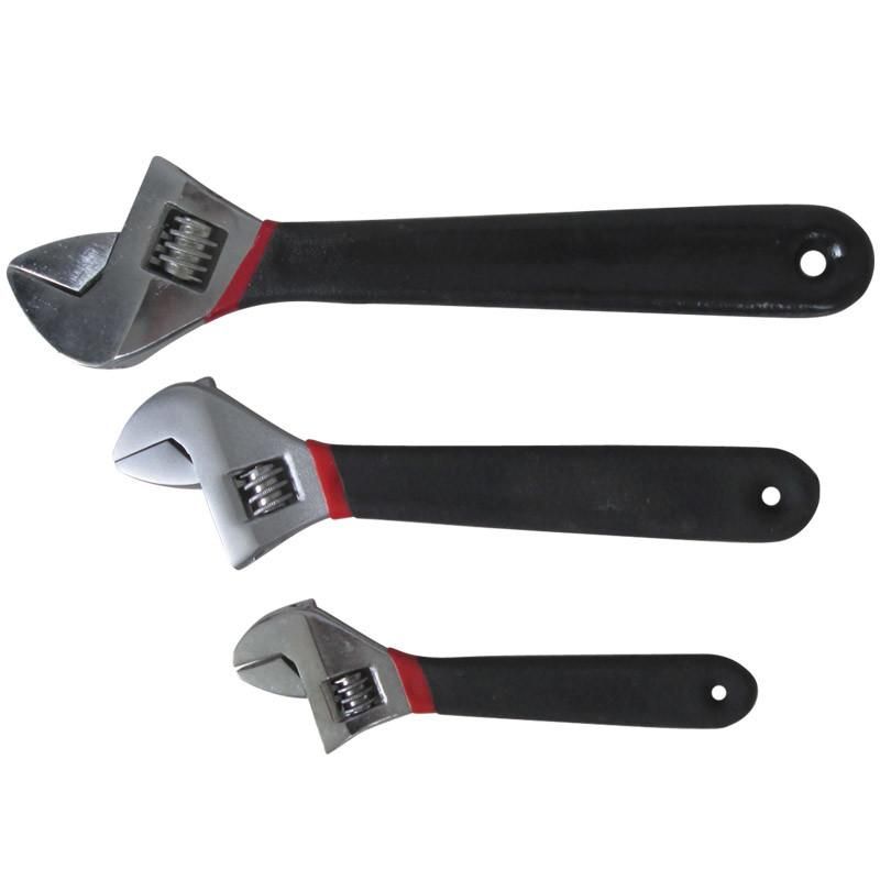 Professional Chrome Plated Adjustable Wrench (FY01A)