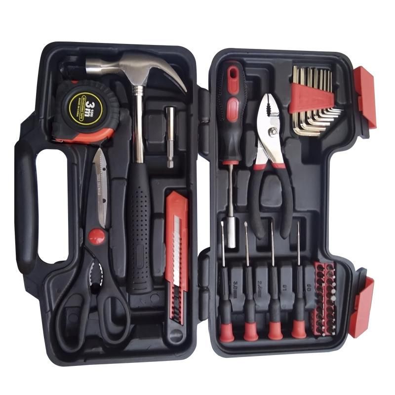 39PCS Complete Tool Box Set /Hand Tools for Building Construction
