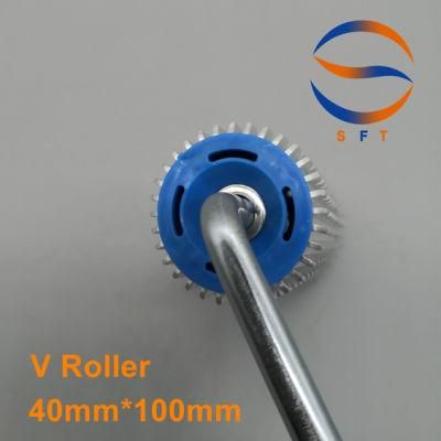 40mm Diameter Big V Roller Paint Rollers for Fiberglass Laminating