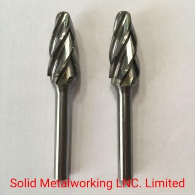 Solid Carbide Burrs with Aluminum Cut
