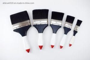 The Latest Version of 2020 Factory Wholesale Hot Sale Cheap High Quality Red Tail White and Black Wood Handle Plastic Silk Paint Brush