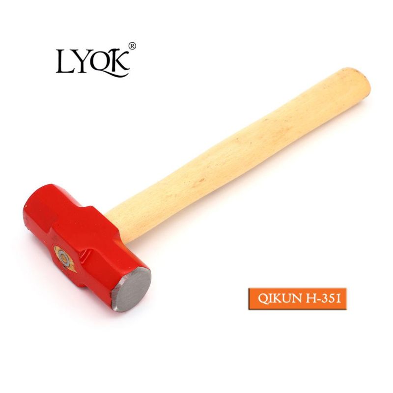 H-304 Construction Hardware Hand Tools Hard Wood Handle Ball Pein Hammer