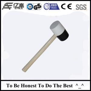Plastic/Rubber Hammer Mallet Hammer with Wooden Handle