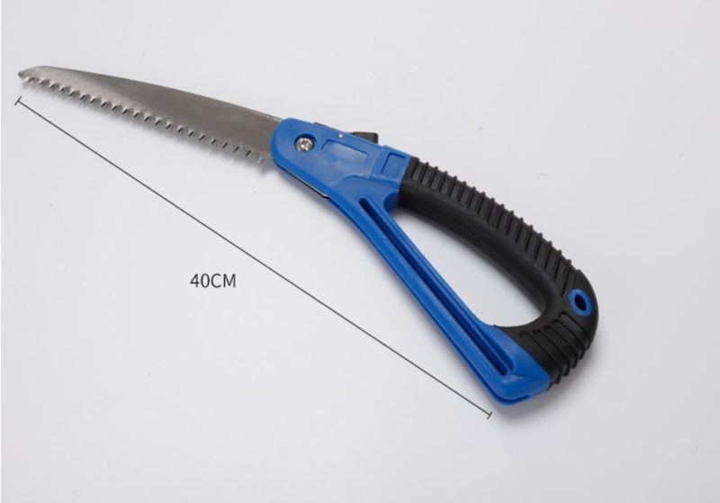 Factory High Strength Wear Resistant Folding Woodworking Hand Saw Two Angle Fast Sawing Tool