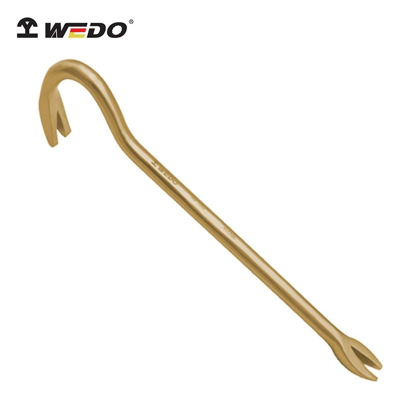 WEDO Aluminium Bronze Non-Sparking Pry Bar Spark-Free Safety Wrecking Bar