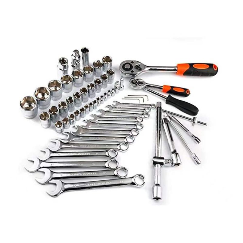 Hot Sale 61 PCS Tool Set Hand Box Case Kit Hardware Car and Multitool Bicycle Mechanic Automotive Tools