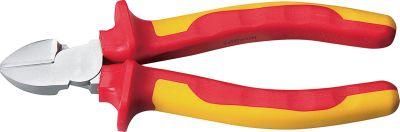 High Leverage 6 Inch VDE Insulated Diagonal Cutting Pliers with Ergonomic Comfort Grips
