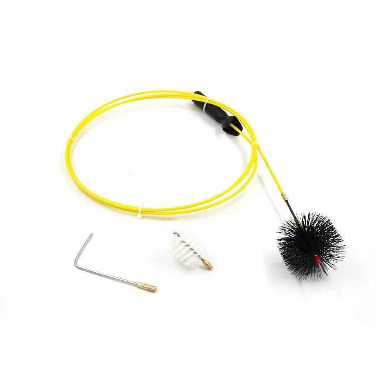 3 Meter Superfine Fiber Rod Single Rod Single Screw Plastic Handle Nylon Pipe Filter Chimney Brush