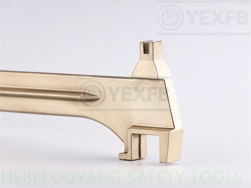 Non-Sparking Oil Gas Safety Tools, Bung Spanner/Wrench, 385 mm, Atex