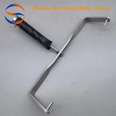 Aluminium Double Arm Paint Roller Frame Hand Tools for Painting