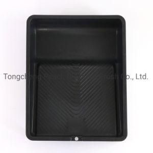 a Black Paint Roller Brush Tray for Decoration