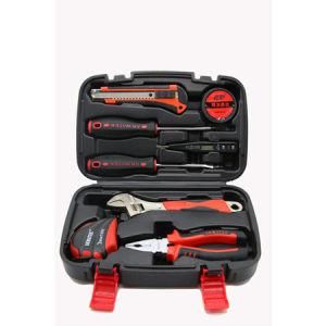 9PCS Hand Tool in One Portable Box Home Repairing Hand Tool Set