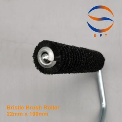 Bristle Brush Rollers with Wooden Handle Hand Tool Sets