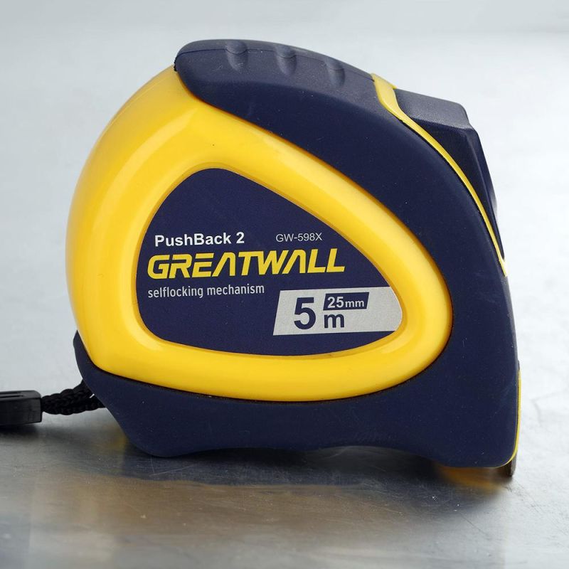 Great Wall Brand 3m/5m/7.5m/8m Great Wall Customized Tape Measure Self Lock Measuring Tape