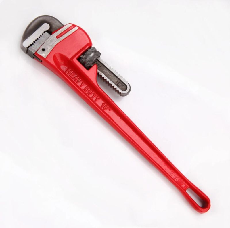 Made of High Carbon Steel, Heavy-Duty, Dipped Handle, Aluminum Body, Pipe Wrench, Heavy-Duty Pipe Wrench