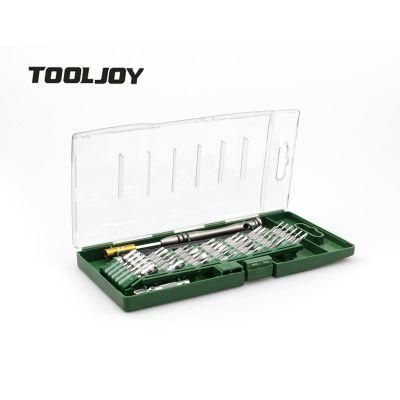 47PCS in 1 Precision Torx Philps Pozidriv Slotted Screwdriver Bits Set Box for Power Drills