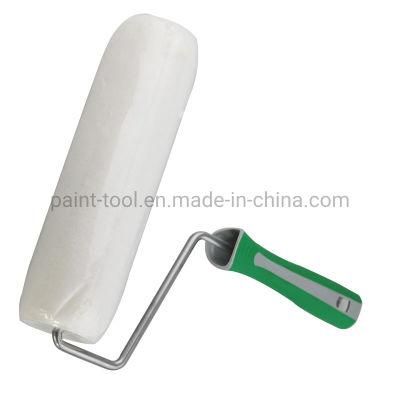 Chinese Supplier Cheap Plastic Handle 9 Inch Polyester Paint Roller Brush