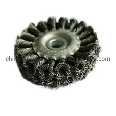 5 Inch Double Twist Knot Wheel Brush (YY-055)