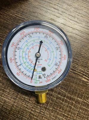 Low Pressure Refrigeration Parts Accessories Pressure Gauge 68mm