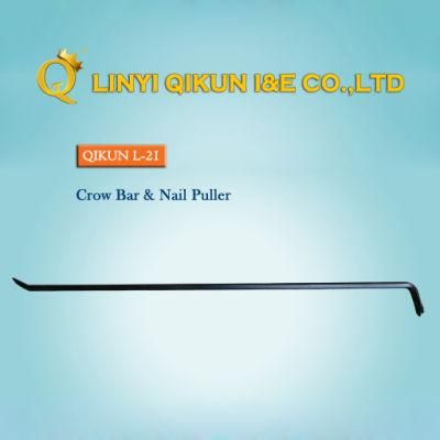 L-21 Drop Forged Nail Puller Cold Chisel Crow Wrecking Bar