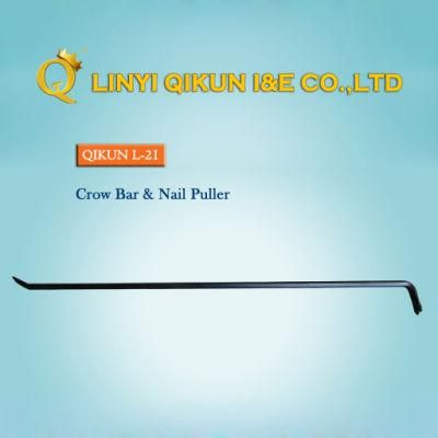 L-21 Drop Forged Nail Puller Cold Chisel Crow Wrecking Bar