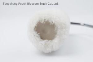 Green Plastic Handle Wool Roller Brush