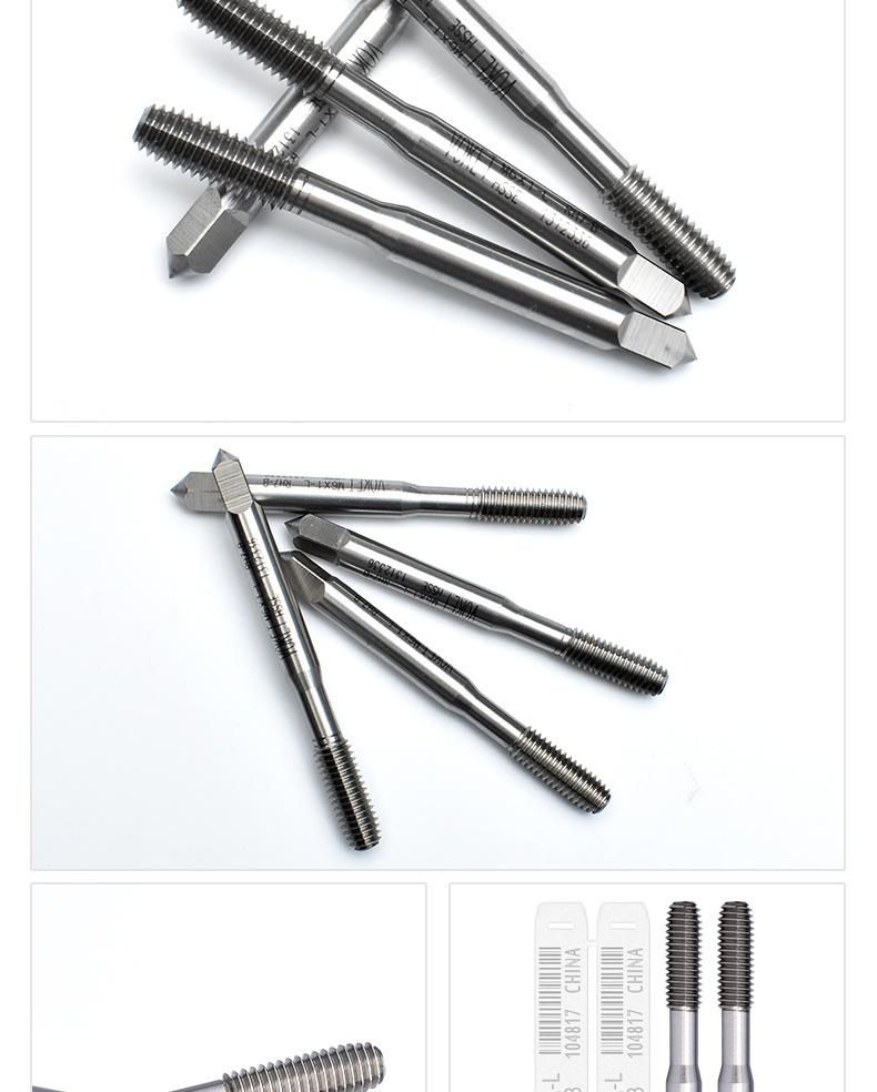 M2*0.4L Hsse-M42 Left Hand Forming Taps M2 M2.3 M2.4 M2.5 M3 M4 M5 M6 M8 M10 M12 Machine Thread Screw Tap