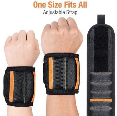 Tools Magnetic Wristband (15 Magnets) Best Knee Arthritis Magnetic Wristband for Holding with Nylon Picket