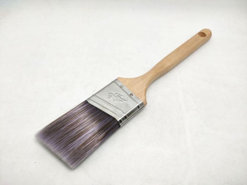 Brush Factory Long Black Wooden Handle Paint Brush