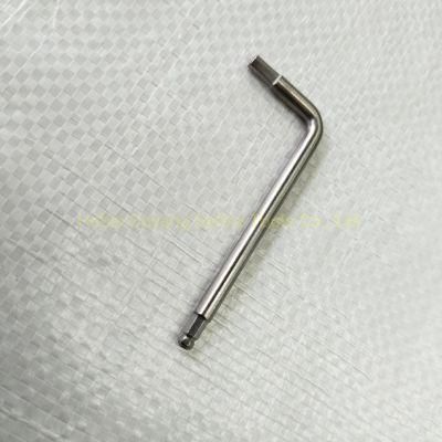 Titanium Hex Allen/Key/Wrench/Spanner 3 mm, Ball End Tips, Non-Magnetic